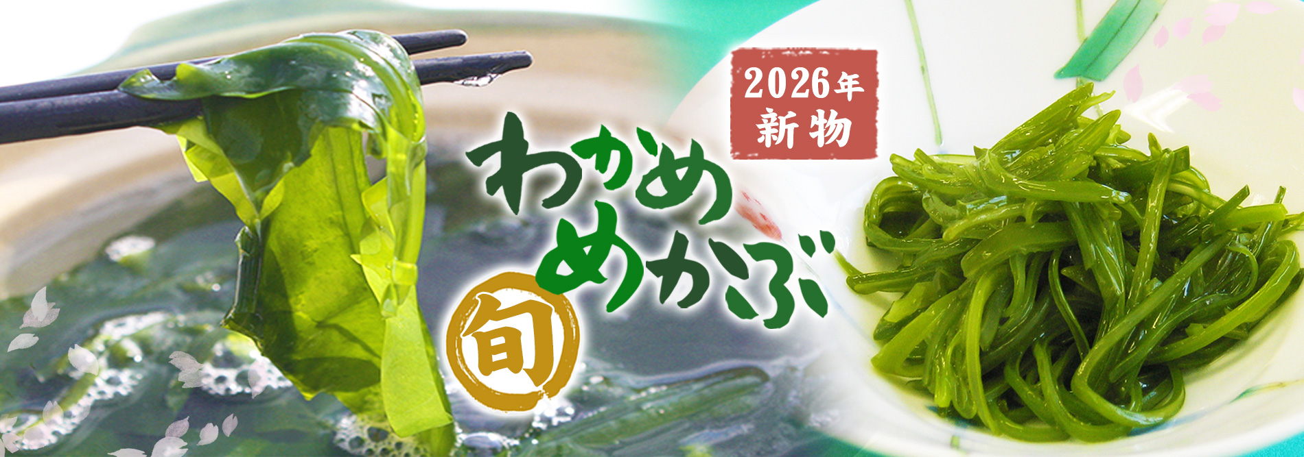 ワカメ・メカブが旬です